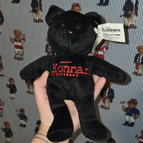 Wcw Other - Vintage Konnan WCW/NWO Racing Champions Plush Bear New 1998